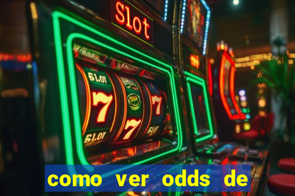 como ver odds de jogos passados